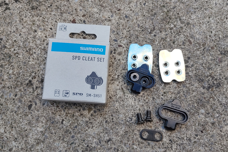 Shimano Schuhplattensatz SPD SM-SH51