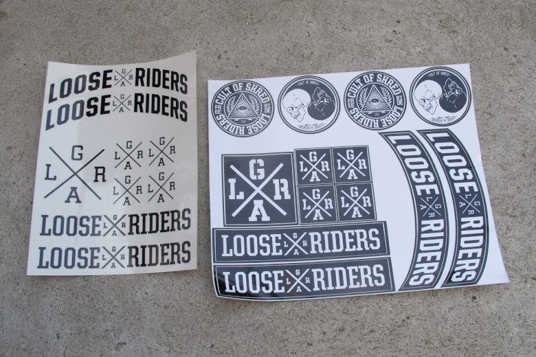 Loose Riders Sticker Set