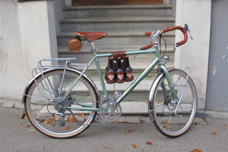 Bicycle Beer Combo with 6-Pack Frame Cinch