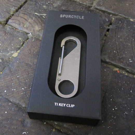 Spurcycle Key Clip Titanium