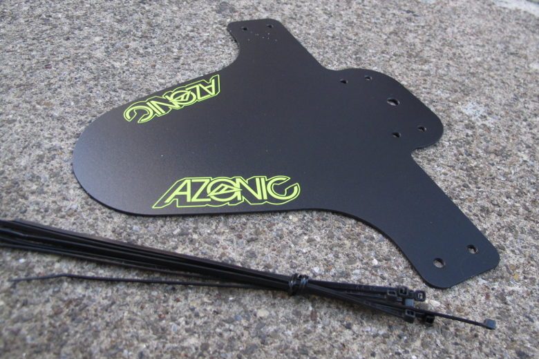 AZONIC: Splatter_Fender black/neonyellow