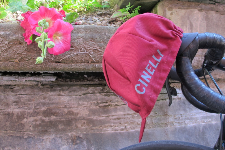 Cinelli Crest burgundy Cycling Cap