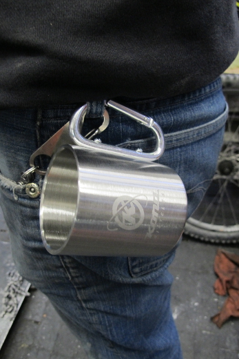 KONA Carabiner Steel Mug