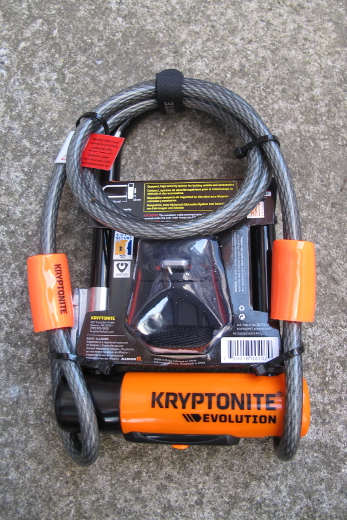 Kryptonite Bügelschloss Mini-7 mit Kryptoflex 120cm