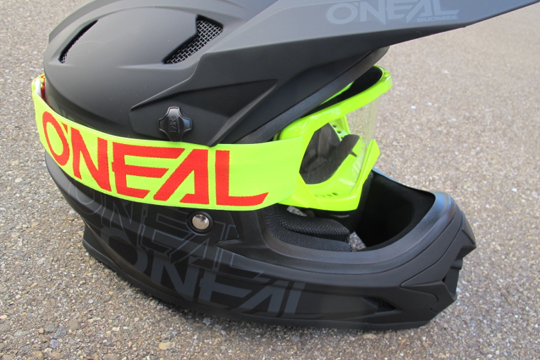O’Neal B-10 Youth Goggle SOLID neon yellow/red