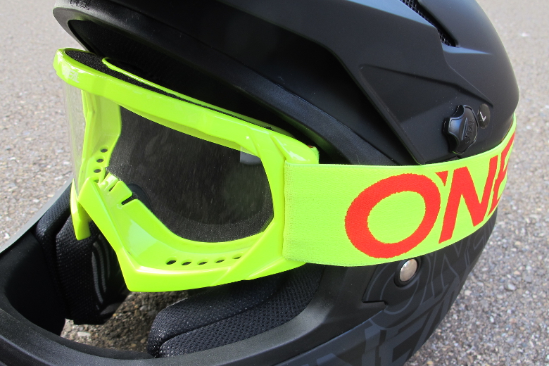 O’Neal B-10 Youth Goggle SOLID neon yellow/red