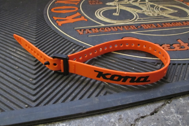 Voile Straps® 15″ orange with Kona Logo