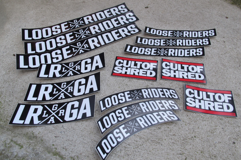 Loose Riders Stickers
