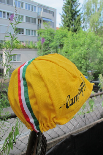 Campagnolo Cycling Cap Yellow ITA