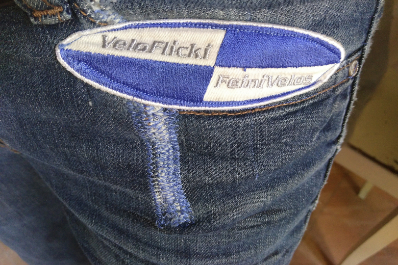 VeloFlicki/FeiniVelos Patch blau