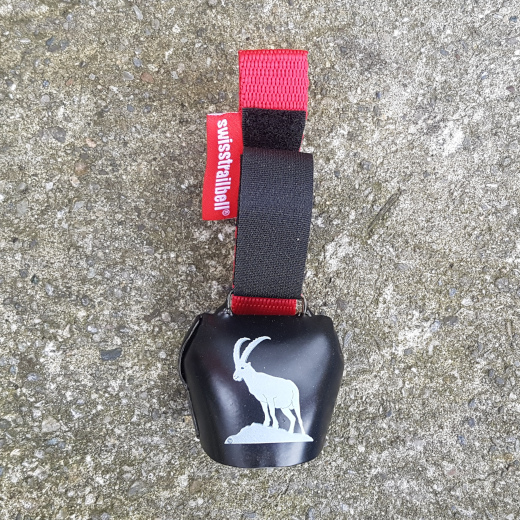 Swisstrailbell Black Edition Steinbock Rotband