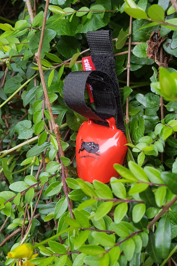 Swisstrailbell die Wildsau auf rot