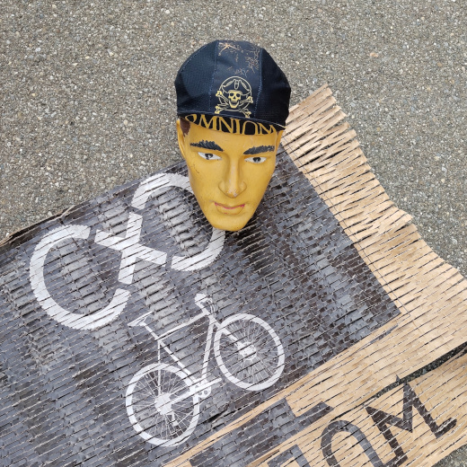 Omnium Logo Cap Pirate Black