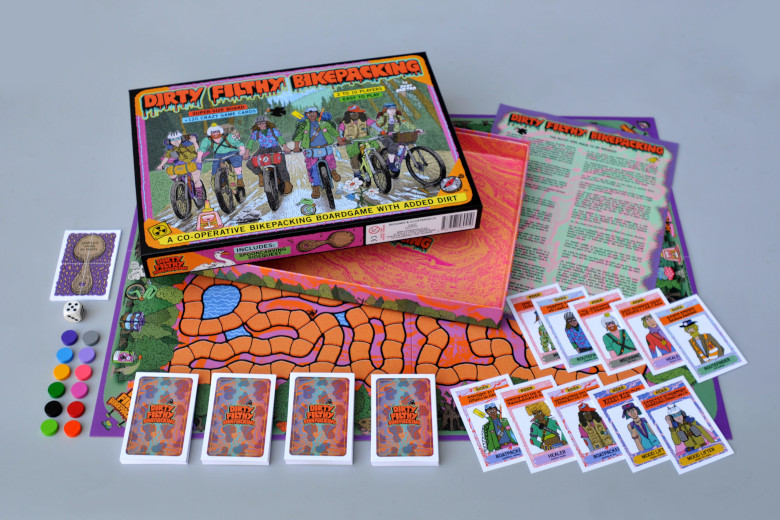 Dirty Filthy Bikepacking – The Board Game