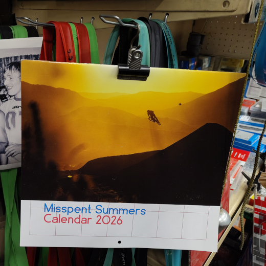 Misspent Summers Mountain Bike Calendar 2026