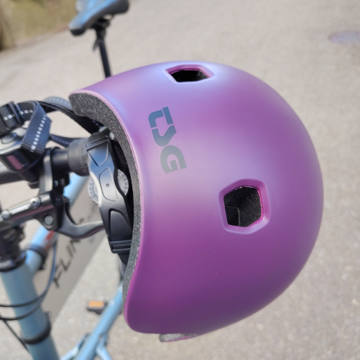 TSG Meta Solid Color Satin grape royale