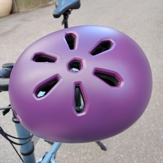 TSG Meta Solid Color Satin grape royale