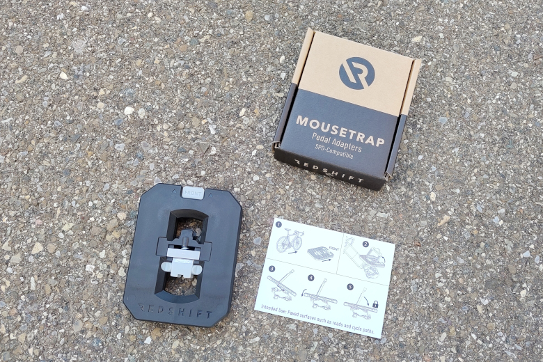 Redshift Mousetrap Pedal Adapters Black/Gray
