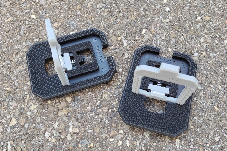 Redshift Mousetrap Pedal Adapters Black/Gray