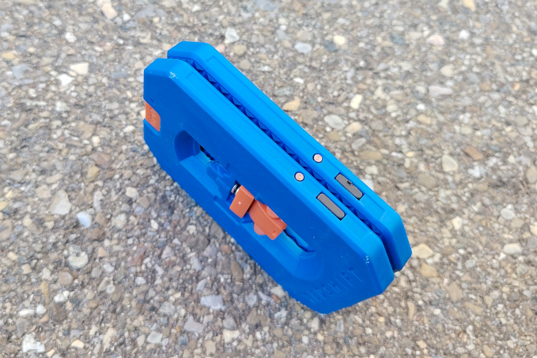 Redshift Mousetrap Pedal Adapters Blue/Orange