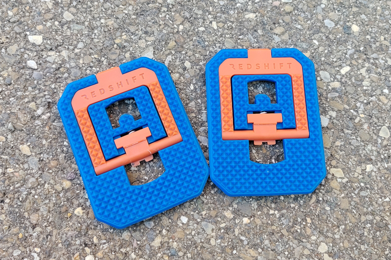 Redshift Mousetrap Pedal Adapters Blue/Orange