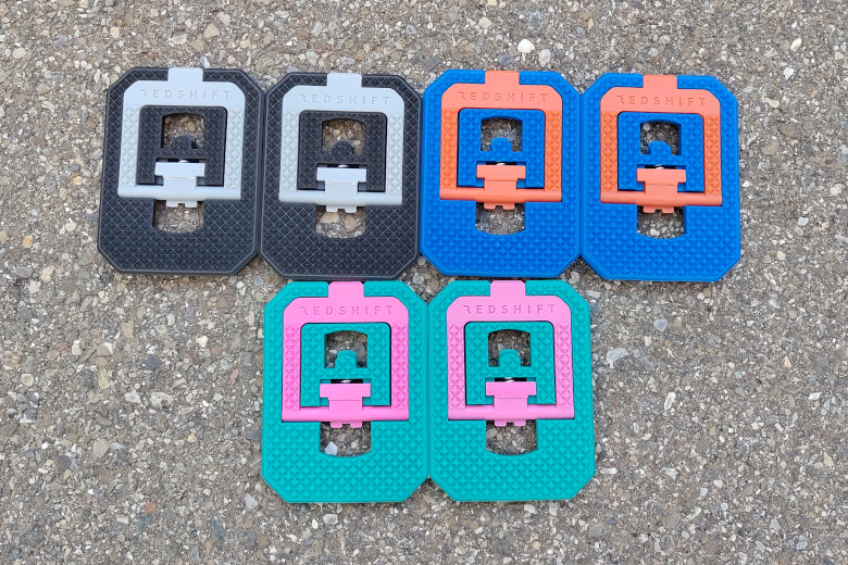 Redshift Mousetrap Pedal Adapters Black/Gray