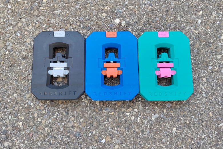 Redshift Mousetrap Pedal Adapters Blue/Orange