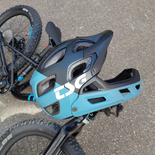 TSG Seek Youth FR Graphic Design Flow black-blue