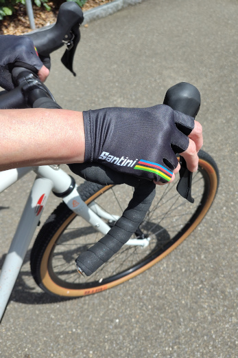 Santini Sommer-Handschuhe, UCI Rainbow World Champion