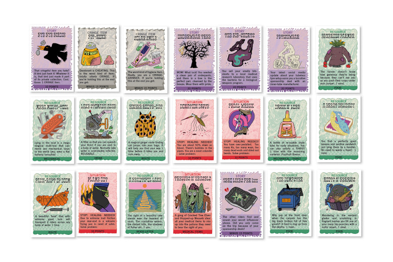 Dirty Filthy Bikepacking – The Board Game