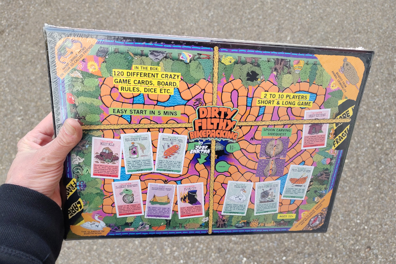 Dirty Filthy Bikepacking – The Board Game