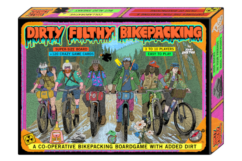 Dirty Filthy Bikepacking – The Board Game