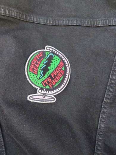 Fuckin’ Hell – embroidered patch