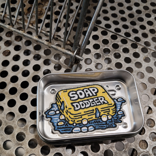 Soap Dodger – embroidered patch