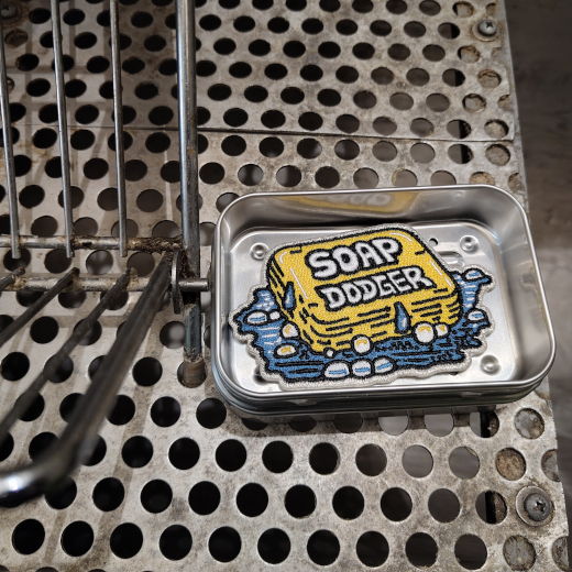 Soap Dodger – embroidered patch