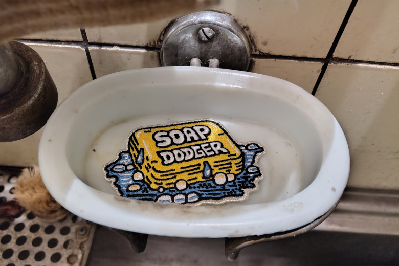 Soap Dodger – embroidered patch