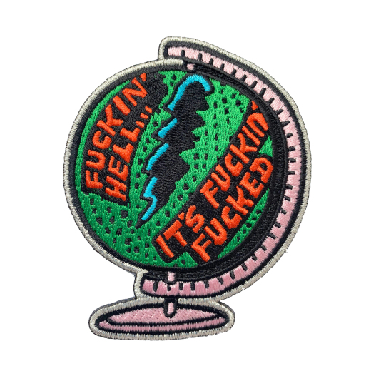 Fuckin’ Hell – embroidered patch