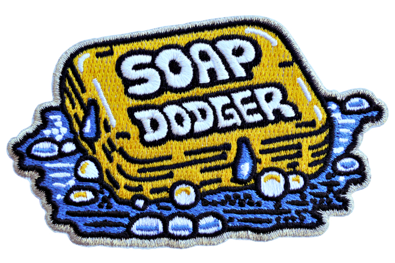 Soap Dodger – embroidered patch