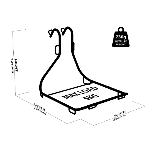 Wholegrain Cycles JACK the Bike Rack Black